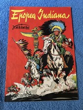 Album figurine pubblicitario Ferrero Epopea Indiana fine anni '50 vuoto inusato
