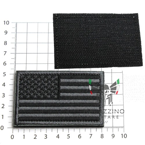 Patch bandiera usa velcrata - patch,