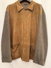 Burberrys' giacca in camoscio