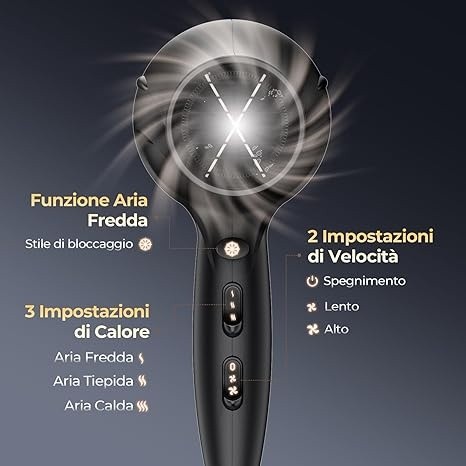 Asciugacapelli professionale - asciugacapelli,
