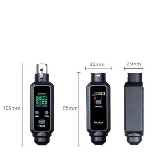 Microfono sax uhf canali - sax,