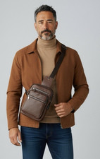Borsello uomo tracolla eco