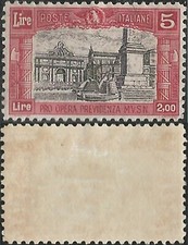 1928 Pro Opera 5 lire + 2 lire