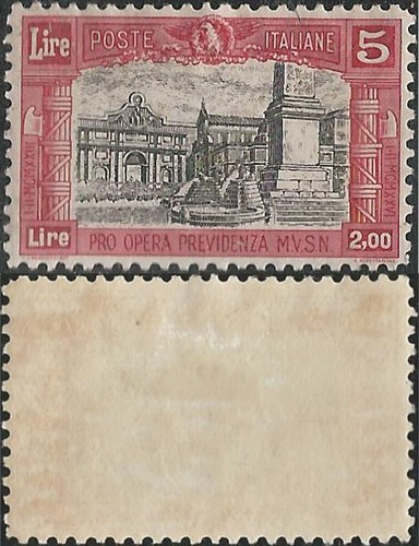 1928 pro opera - 5, lire