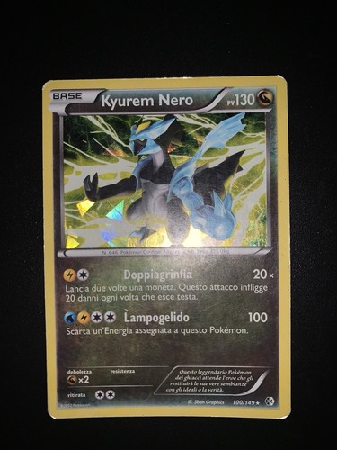 Kyurem nero 100 149 rara - 100/149,