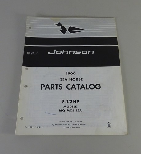 Catalogo parti omc johnson - catalogo,