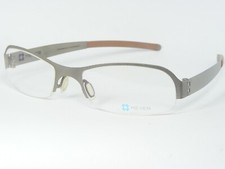 Meyer VIENNA Silver-Pewter Metallico Occhiali Telaio Titanio 51-16-133 Germania
