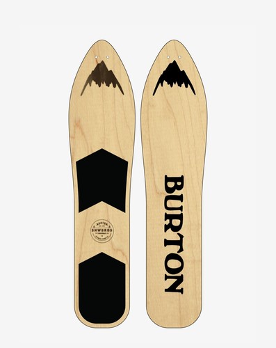 Snowboard burton throwback old - burton,
