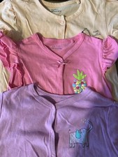 PROMO! Lotto/Set 3 Tutine Estive tinta unita Fagottino bimba 24-30 mesi/92cm