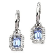 Orecchini goccia swarovski - a,