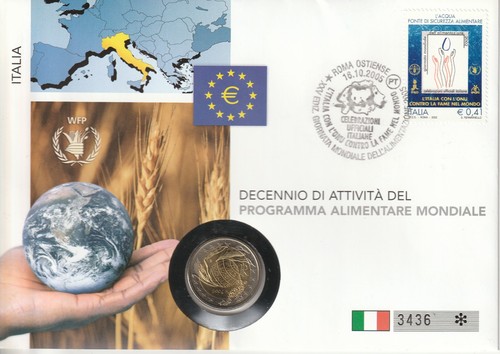 Mds lettera numismatica italia - numismatica,