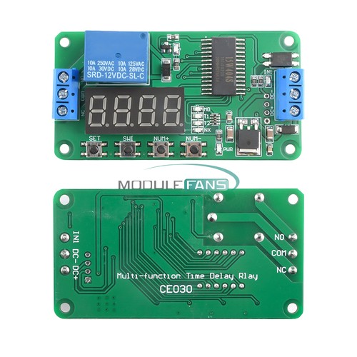 Interruttore modulo timer - 2x,