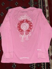 T-shirt manica lunga rosa