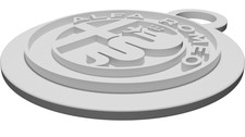 Portachiavi alfa romeo stile - alfa,