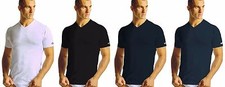 3 T-SHIRT INTIMO MAGLIETTA COLLO V UOMO NAVIGARE 512 MEZZA MANICA CORTA COTONE