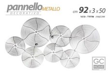 QUADRO METALLO PARETE PANNELLO