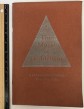C1936 musica betlemme - la,
