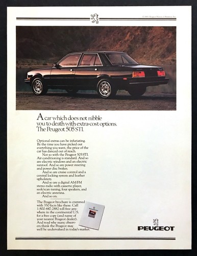 Peugeot 505 sti berlina 1983 - sti,
