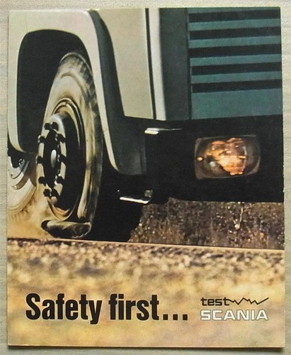 Brochure pubblicitaria scania - pubblicitaria,