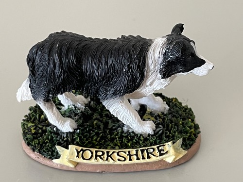 Yorkshire border collie resin - yorkshire,