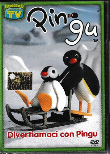 Dvd pingu divertiamoci - pingu, con