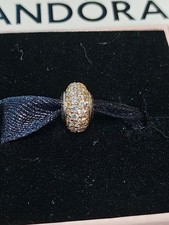 PANDORA *RETIRED SS & 14ktGold