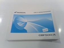 Honda CBF 500 04 libretto uso manutenzione 39meta10