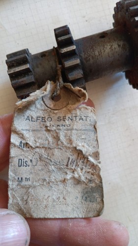 Cluster gearbox shaft - shaft, 1930