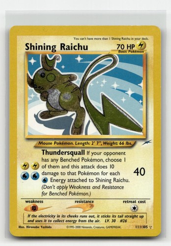 Shining raichu 111 105 - shining, neo