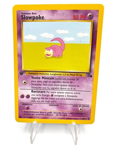 Carta pokemon slowpoke - pokemon, 55/62