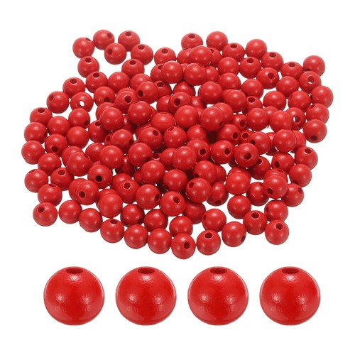 300pcs perline rosse tonde - , in