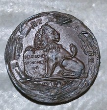 2 Cent Belgio 1917 Rara  Bei