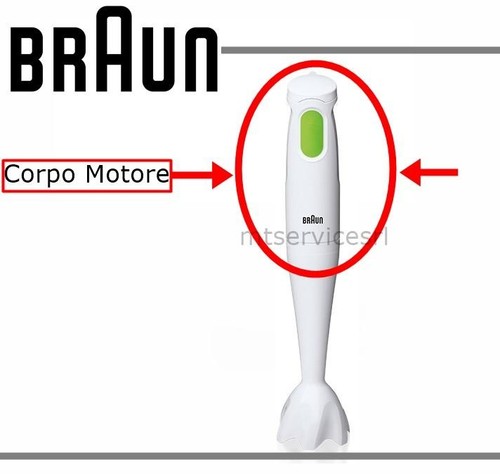 Corpo motore 450w minipimer - corpo,