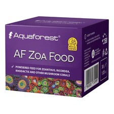 AQUAFOREST ZOA FOOD 30 GR MANGIME CORALLI ZOANTHUS RICORDEA DISCOSOMA ACQUARIO