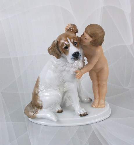 Figurina rosenthal putto con - figurina,