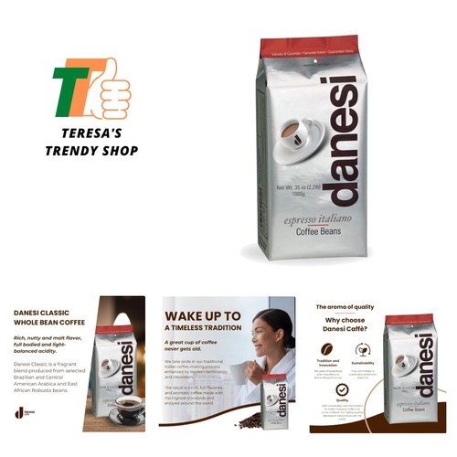 Caffè intero italiano - caffè,