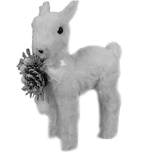 Pecora bianca peluche agnello