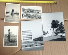 5 VECCHIE FOTO FOTOGRAFIE ROMA SPARITA QUARTIERE EUR