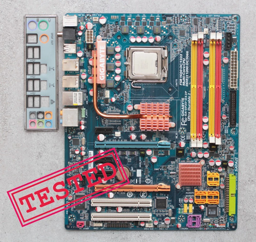 Scheda madre lga775 gigabyte - scheda,