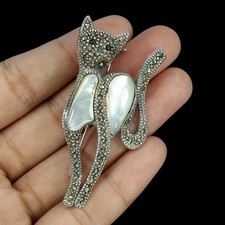 925 argento sterling - argento, spilla