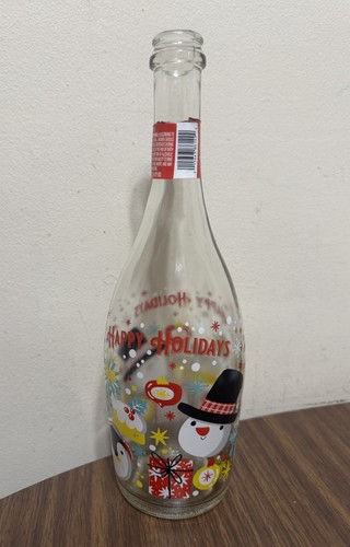 Bottiglia vuota happy holidays - vuota,