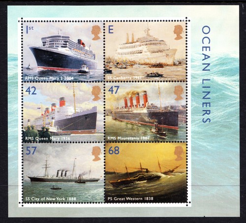 Qeii 2004 ocean liners - gb, liners"