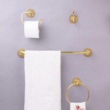 Set Di 4 Dorato Finitura