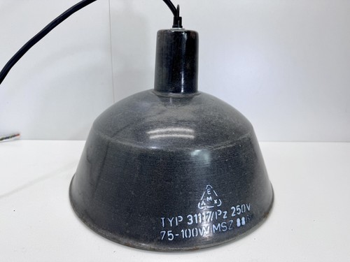 Alte fabriklampe emaille lampe - fabriklampe,
