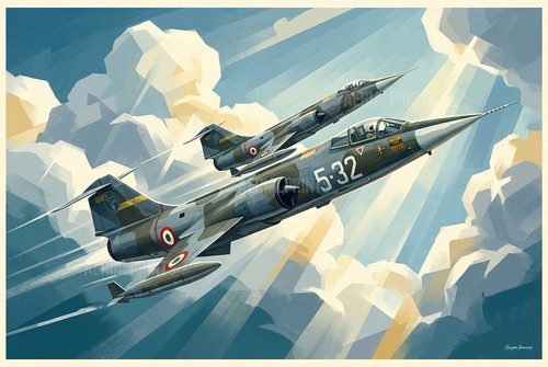 104 starfighter - f-104,