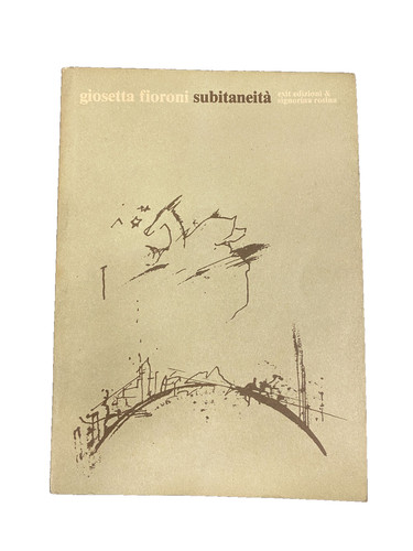 Subitaneità giosetta fioroni - subitaneità,