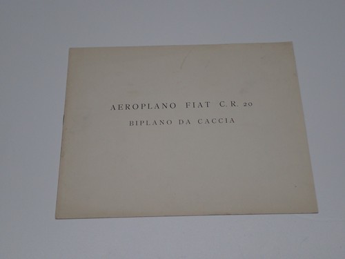 Fiat aeroplano 20 biplano - fiat,