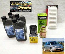 KIT TAGLIANDO TOYOTA YARIS P1 (2001-2005) 1.4 D-4D DIESEL 55 KW 4L OLIO + FILTRI