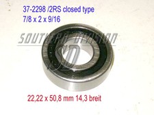 37-2298/2RS Cuscinetto Lager sigillato Triumph BSA 65-5883 37-1041 LJ7/8 W1041 W2298