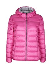 Norway Piumino donna con cappuccio e zip